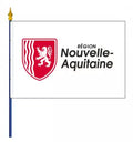Drapeau Nouvelle-Aquitaine pour bâtiment public