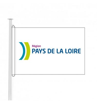 Drapeau Pays de la Loire pour bâtiment public