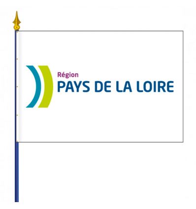 Drapeau Pays de la Loire pour bâtiment public
