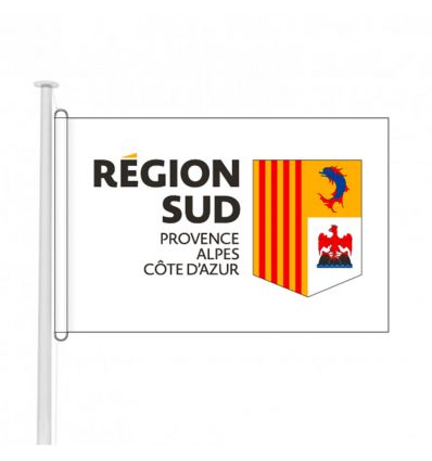 Drapeau PACA pour bâtiment public