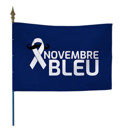 Drapeau Novembre bleu