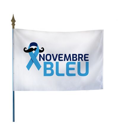 Drapeau Novembre bleu