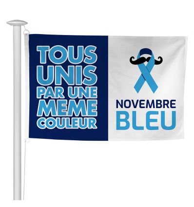 Drapeau Novembre bleu