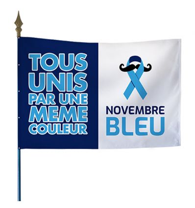 Drapeau Novembre bleu