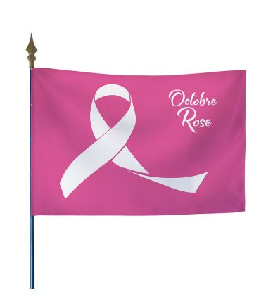 Drapeau Octobre Rose