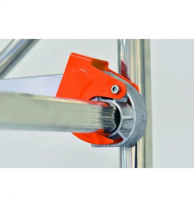 Echafaudage en aluminium roulant de 3,80 à 6,80 m de hauteur de travail