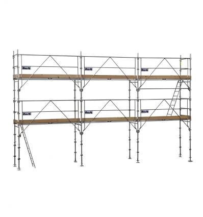 Echafaudage facadier fixe