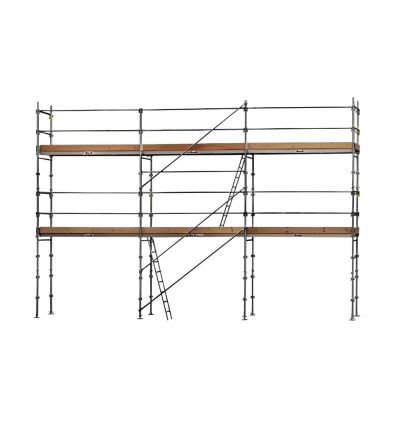 Echafaudage facadier fixe