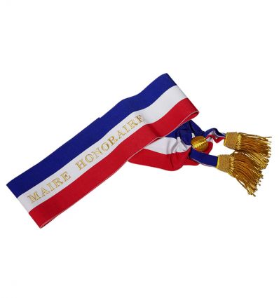 Echarpe de maire honoraire