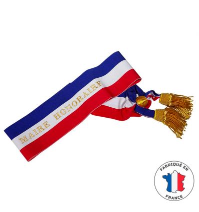 Echarpe de maire honoraire