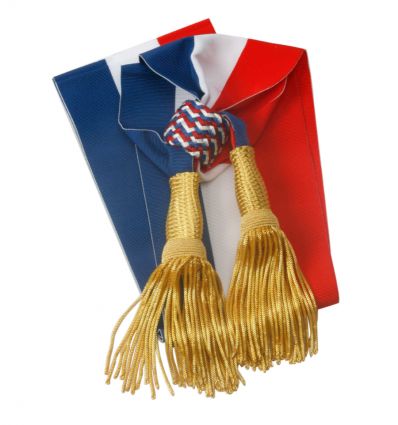 Écharpe tricolore pour maire ou adjoint