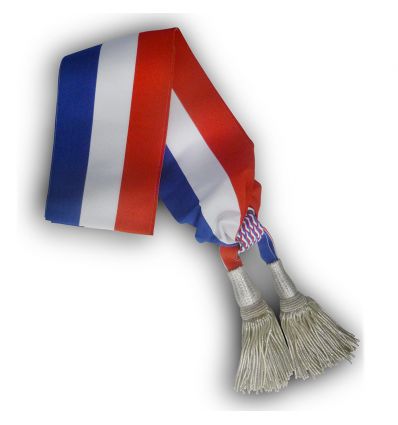 Écharpe tricolore pour maire ou adjoint