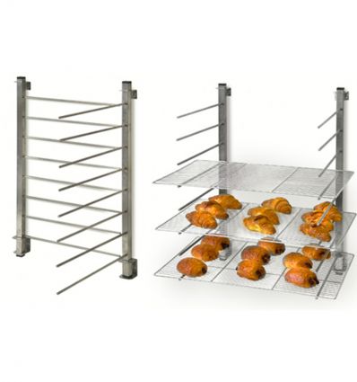 Échelle murale repliable de boulangerie