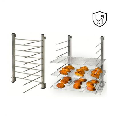 Échelle murale repliable de boulangerie