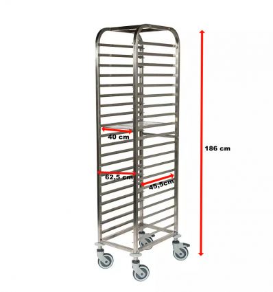 Echelle patissiere 600 x 400 en inox