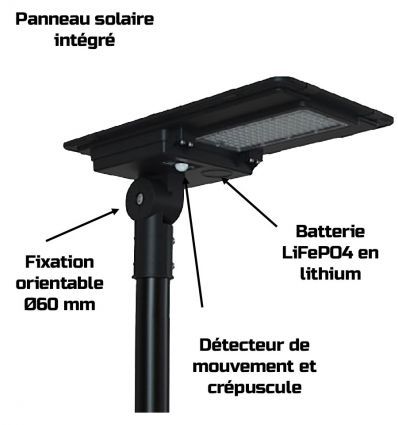 Éclairage public solaire