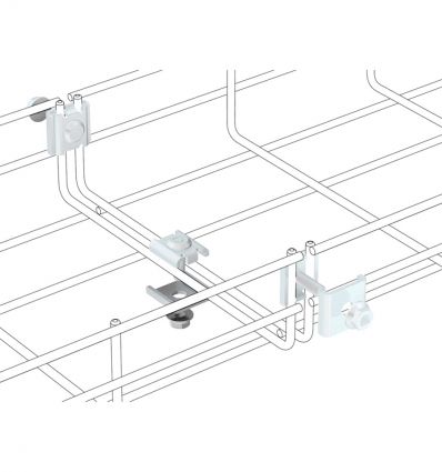 Éclisse chemin de câble fil - Lot de 50
