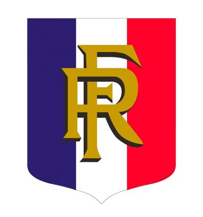 Écusson porte-drapeaux de façade