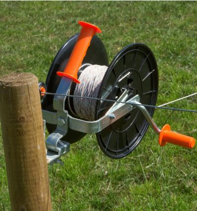 Enrouleur Cloture Electrique pour Petites et Moyennes Distances