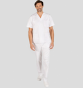 Ensemble blouse et pantalon médical homme
