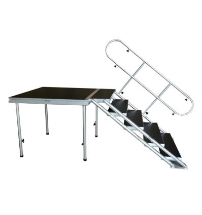 Escalier pour praticable de scène Quick Lock