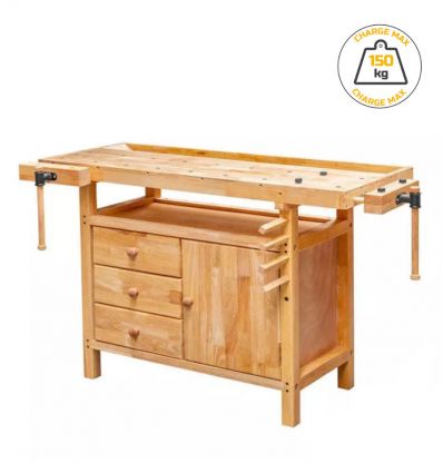 Établi professionnel bois