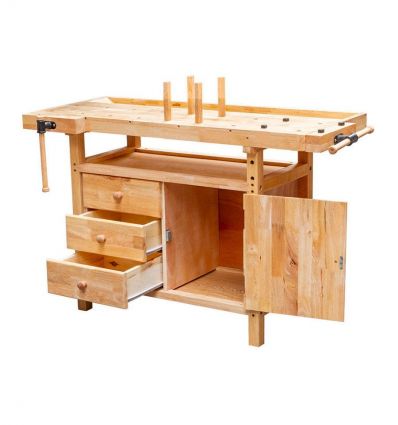 Établi professionnel bois