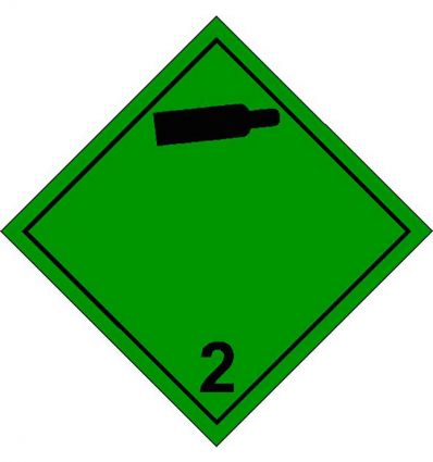 Étiquette matière dangereuse ADR
