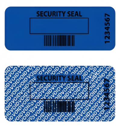 Étiquettes de sécurité sans transfert
