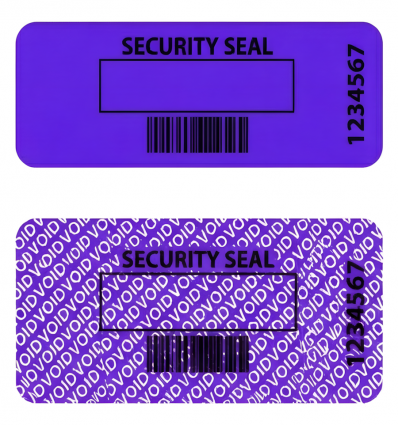 Étiquettes de sécurité sans transfert