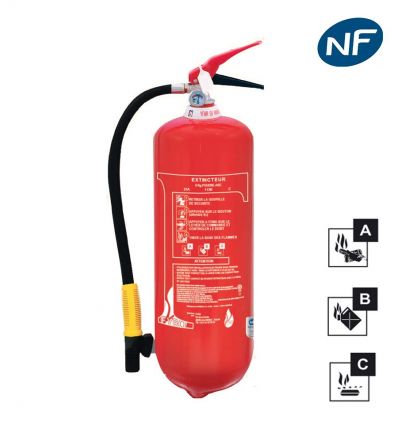 Extincteur à Poudre ABC Pression Permanente