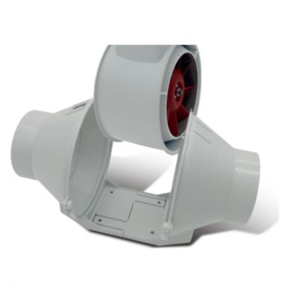 Extracteur d'air industriel centrifuge en conduit