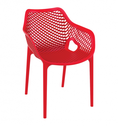 Fauteuil en polypropylène empilable