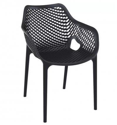 Fauteuil en polypropylène empilable