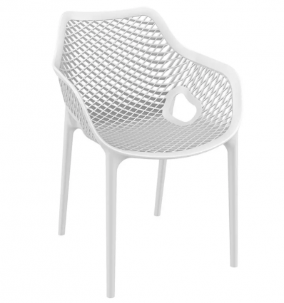 Fauteuil en polypropylène empilable