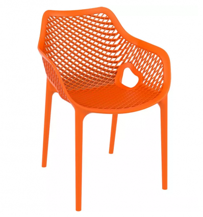 Fauteuil en polypropylène empilable