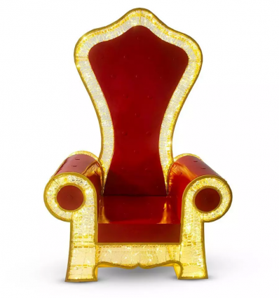 Fauteuil rouge Pere Noel​