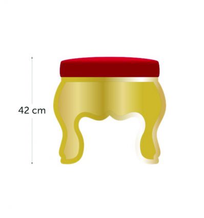 Fauteuil rouge Pere Noel​