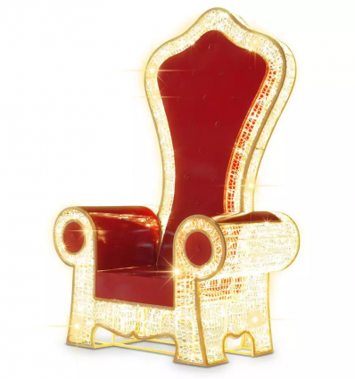 Fauteuil rouge Pere Noel​