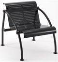 Fauteuil salle d'attente métal