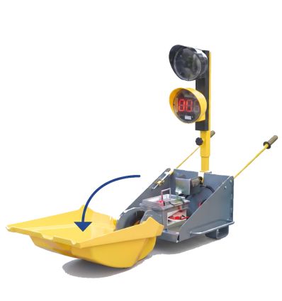 Feu de chantier avec radar