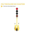 Feu de chantier à décompte
