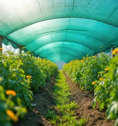 Filet d'ombrage pour serre tunnel monofil