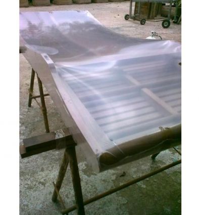 Film thermorétractable à plat pour objets volumineux