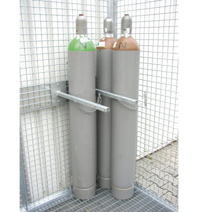 Fixation pour bouteille de gaz