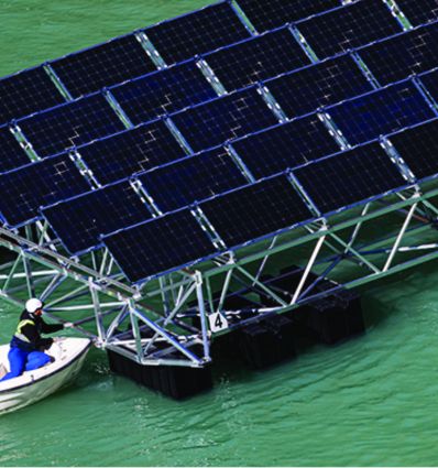 Flotteur pour pontons et structures flottant​es