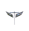 Fourche pour deux miroirs