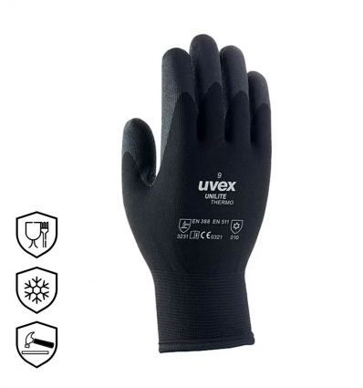 Gant anti froid alimentaire enduction polymère Uvex