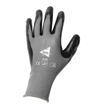 Gant de manutention moyenne enduction nitrile Manu Sweet