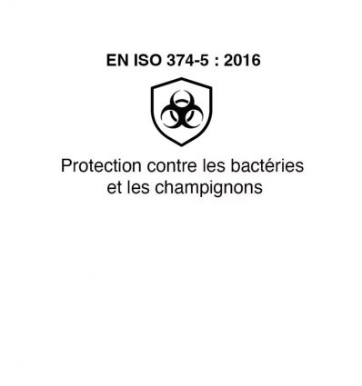 Gant nitrile noir non poudré, boîte de 100 gants, Nitrex